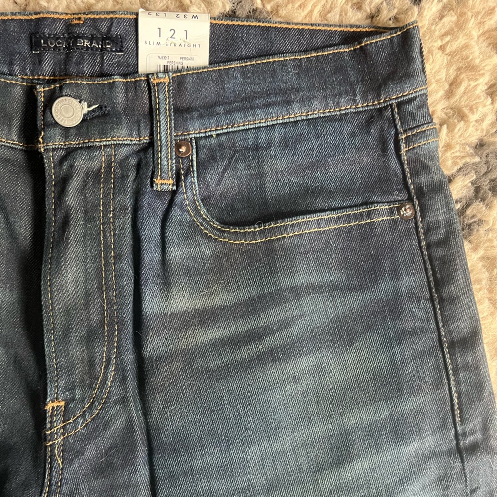 New! Lucky Brand Dark Indigo Denim, 32x32